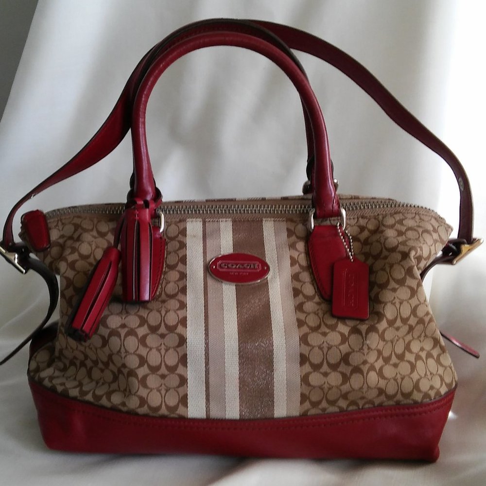 Coach Legacy Signature Molly Satchel